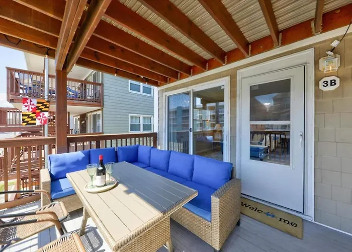Steps To 3br W Deck & Parking Ocean City