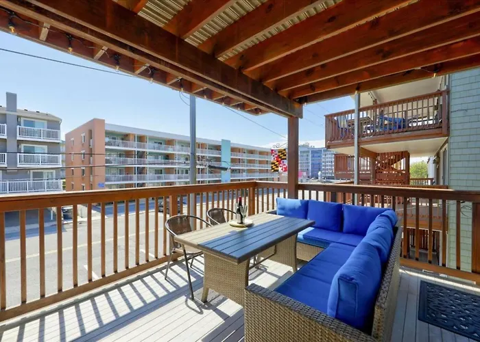 Steps To 3br W Deck & Parking * Ocean City